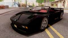 GTA V Grotti Cheetah Classic Spyder IVF for GTA San Andreas