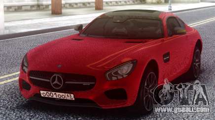 Mercedes-Benz Red AMG GT for GTA San Andreas