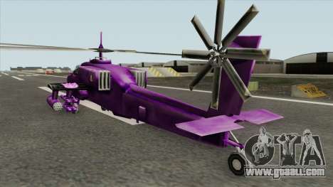 Shockwave Helicopter (Transformers The Game) for GTA San Andreas