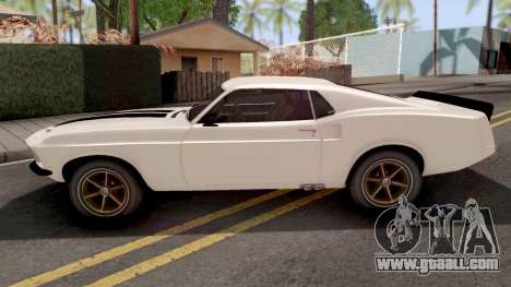 Ford Mustang Fastback 1969 Fast and Furious 6 for GTA San Andreas