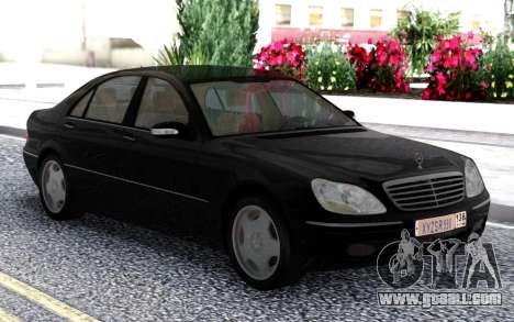 Mercedes-Benz S600 W220 for GTA San Andreas