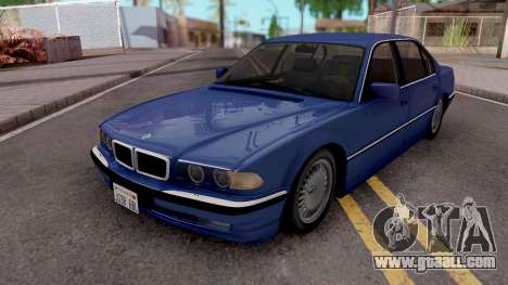 BMW 750i E38 1999 Tunable for GTA San Andreas