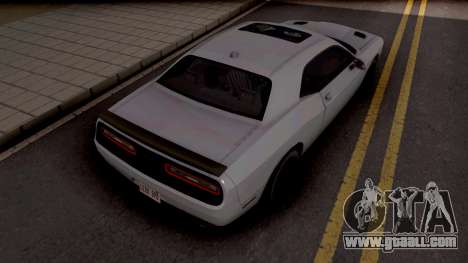 Dodge Challenger Hellcact Lowpoly for GTA San Andreas