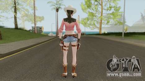 Cowgirl Skin (Creative Destruction) for GTA San Andreas