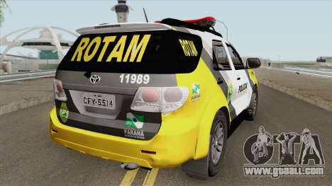 Toyota Hilux SW4 2014 ROTAM PR for GTA San Andreas