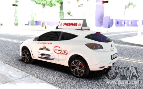 Renault Megane RS Driving school for GTA San Andreas