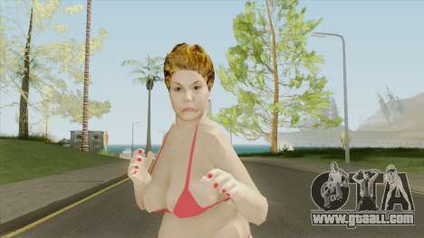 Dilma Rousseff Biquine for GTA San Andreas