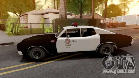 Declasse Tulip Police Car LAPD for GTA San Andreas