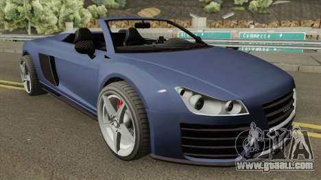 9F Cabrio V1 GTA V for GTA San Andreas