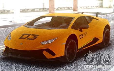 Lamborghini Huracan Performance D3 for GTA San Andreas