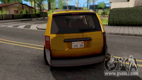 Dodge Grand Caravan Taxi for GTA San Andreas