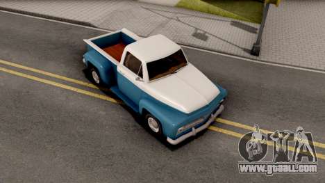 Ford F-100 Deluxe Pickup 1954 Slamvan Style for GTA San Andreas