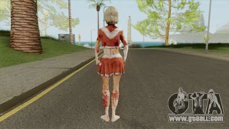 Zombie Cheerleader From Into The Dead for GTA San Andreas