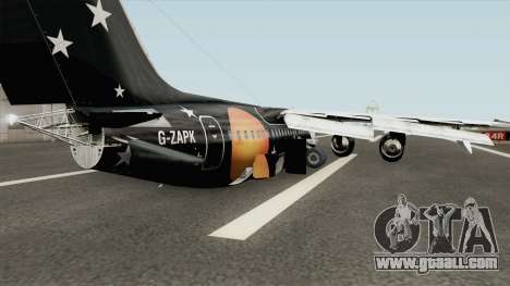 Avro RJ85 (Titan Airways Livery) for GTA San Andreas