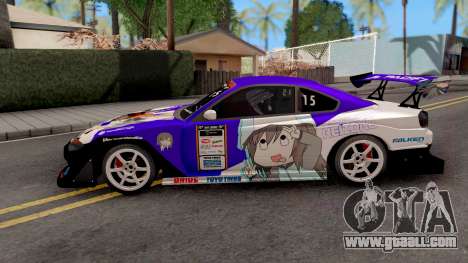 Nissan Silvia S15 Uras D1GP with Mika Girl v2 for GTA San Andreas