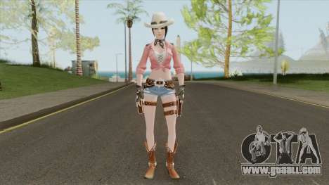 Cowgirl Skin (Creative Destruction) for GTA San Andreas