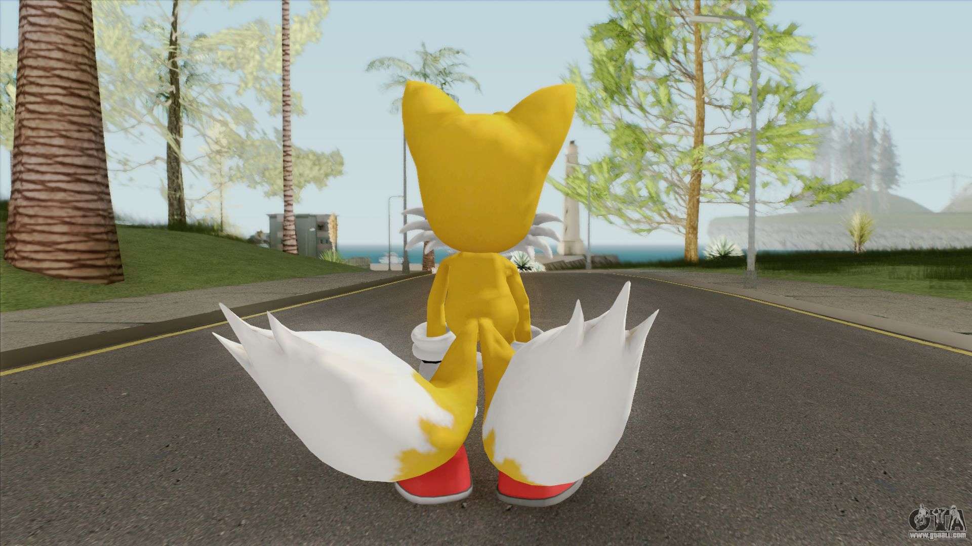 sonic skin for gta s