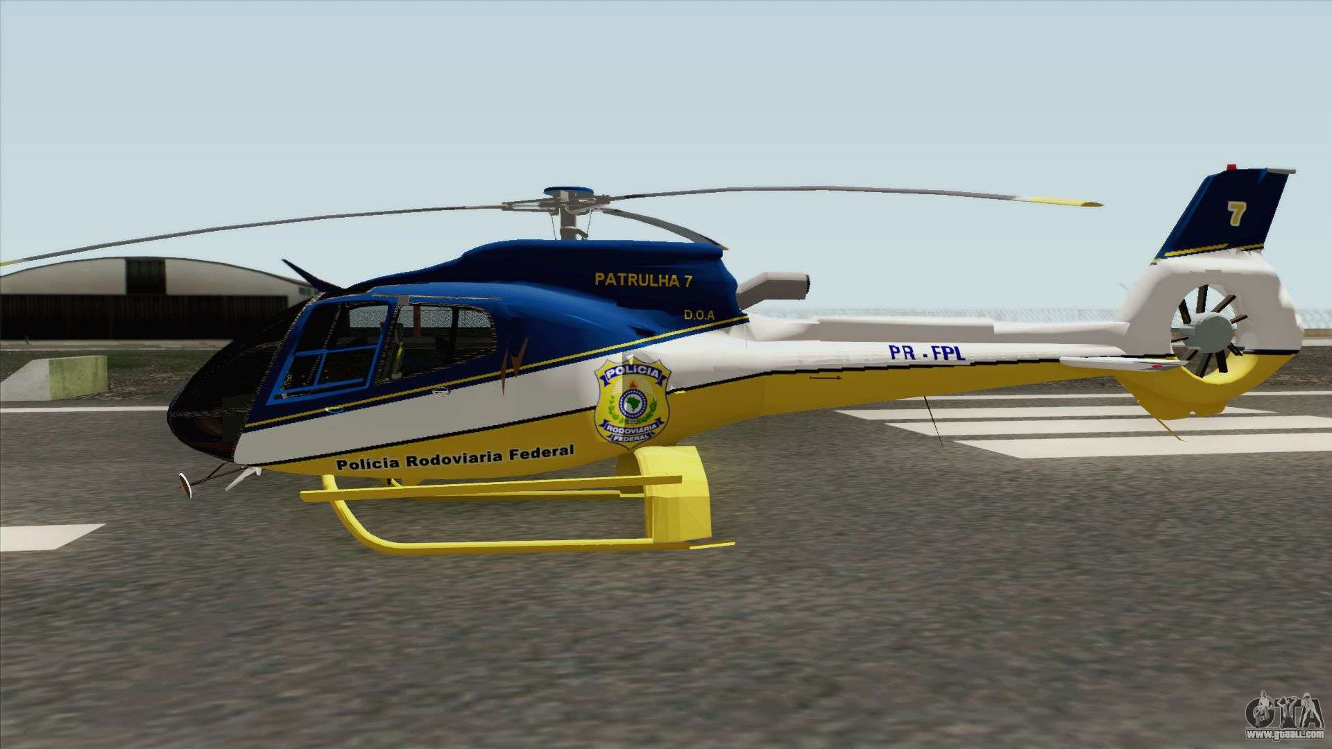 Eurocopter EC-120 PRF para GTA San Andreas