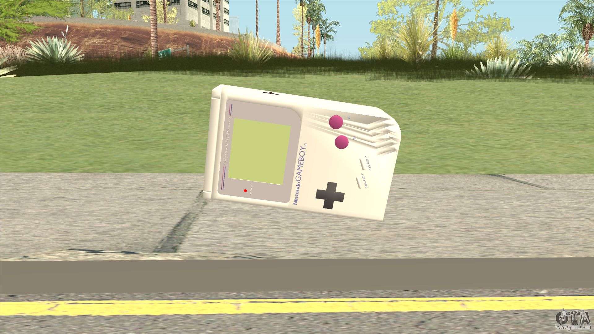 Gameboy for GTA San Andreas