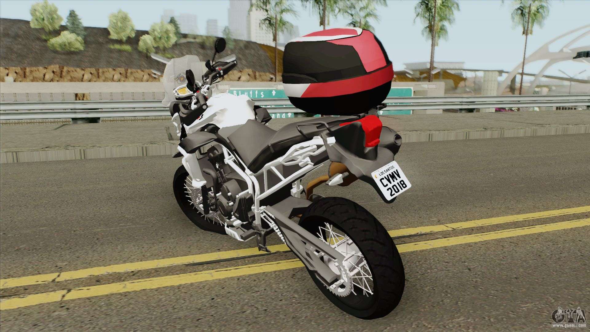 Download Triumph Tiger 800xc+Leve for GTA San Andreas