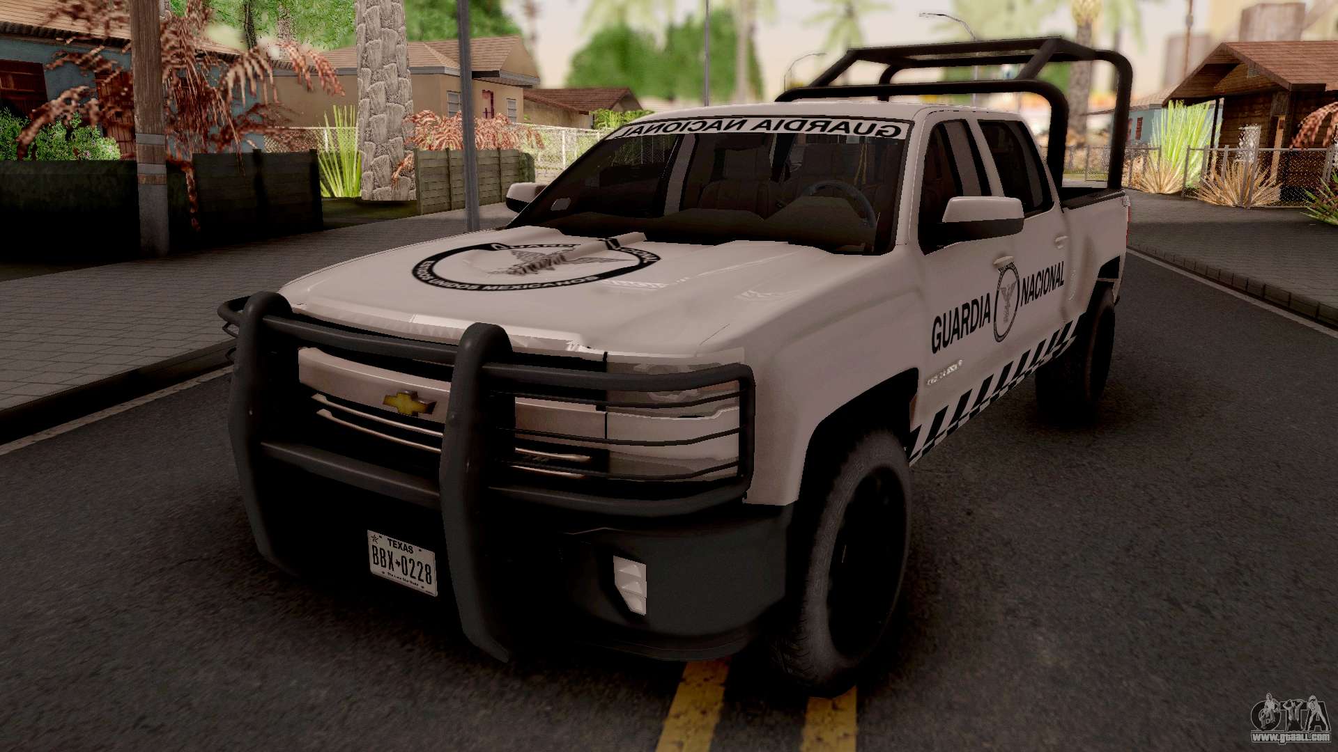 Chevrolet Cheyenne 2016 Guardia Nacional for GTA San Andreas