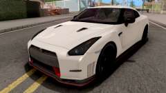 Nissan GT-R Nismo White for GTA San Andreas