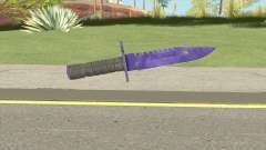 CS:GO M9 Bayonet (Doppler Sapphire) for GTA San Andreas