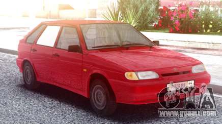 VAZ 2114 Red for GTA San Andreas