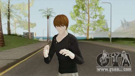 Light Yagami Skin V1 (Death Note) for GTA San Andreas