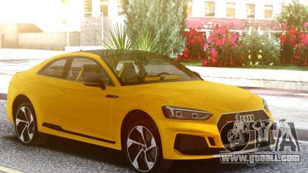 Audi RS5 Yellow for GTA San Andreas