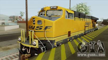 GE ES44AC Freight BNSF (Update) for GTA San Andreas