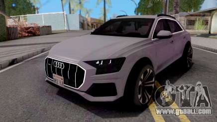 Audi Q8 2019 Grey for GTA San Andreas