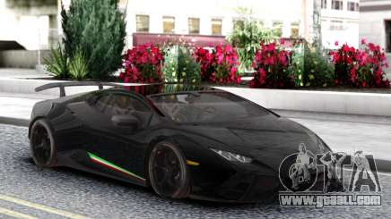 Lamborghini Huracan Performante Black for GTA San Andreas