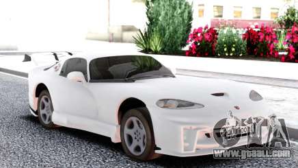 Dodge Viper GTS White for GTA San Andreas