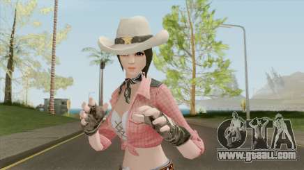 Cowgirl Skin (Creative Destruction) for GTA San Andreas