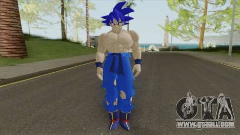 Goku Bleu for GTA San Andreas