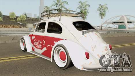 Volkswagen Fusca Coca-Cola Edition for GTA San Andreas