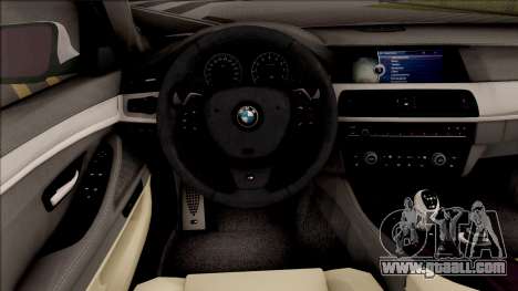 BMW M5 F10 Magyar Rendorseg for GTA San Andreas
