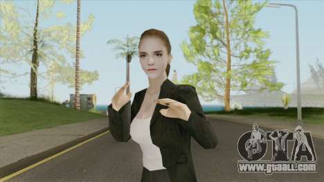 Emma Watson (Business Suit) V2 for GTA San Andreas