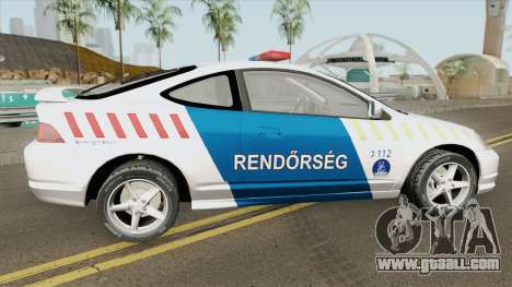 Acura RSX Magyar Rendorseg for GTA San Andreas