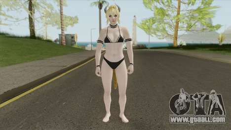 GTA Online Skin Female Style Bowsette for GTA San Andreas