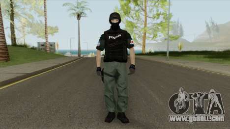 U.E.A Official Costa Rica Police Skin for GTA San Andreas
