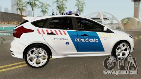 Ford Focus RS Magyar Rendorseg for GTA San Andreas