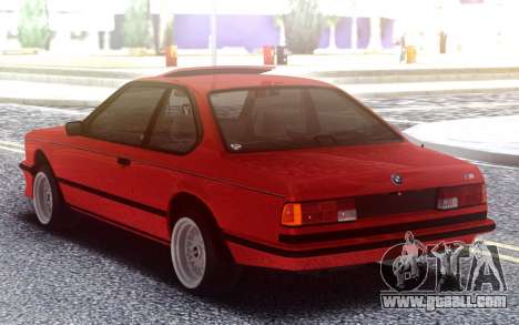 BMW M6 E24 for GTA San Andreas