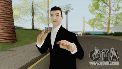 White Chinese Agent for GTA San Andreas