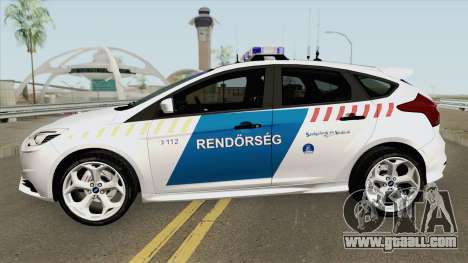 Ford Focus RS Magyar Rendorseg for GTA San Andreas