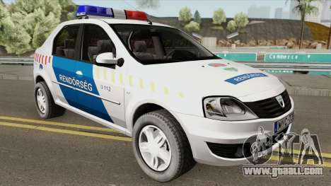 Dacia Logan Magyar Rendorseg for GTA San Andreas