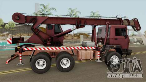 Crane Truck for GTA San Andreas