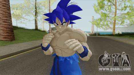 Goku Bleu for GTA San Andreas