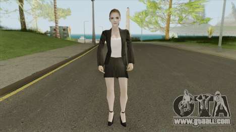 Emma Watson (Business Suit) V2 for GTA San Andreas